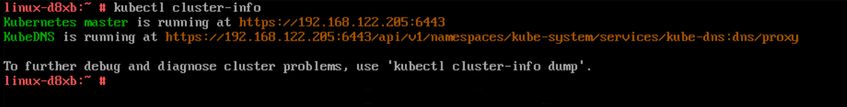 kubic-kubectl-cluster-info